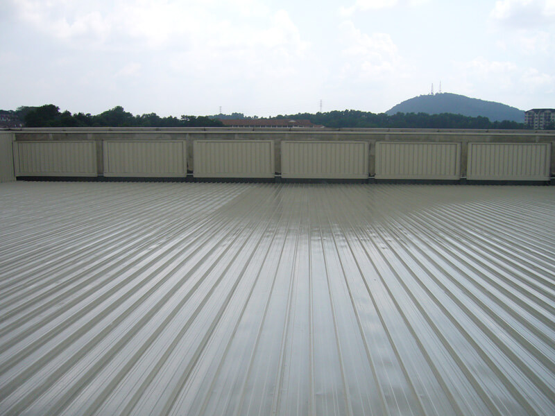 Sharp Factory Metal Roof Paintingjpg