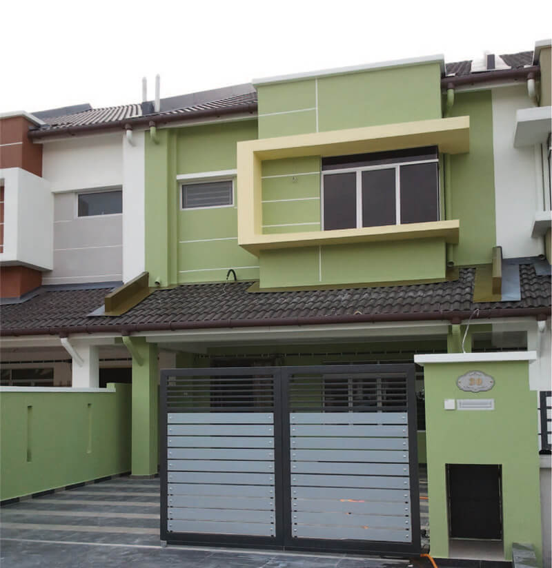 Double Storey Terrace House Parklandjpg